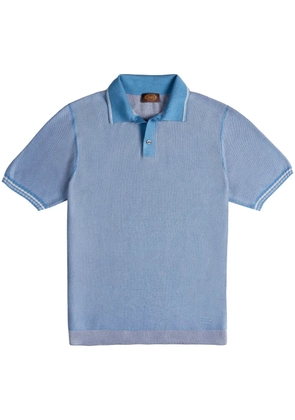 Tod's silk polo shirt - Blue