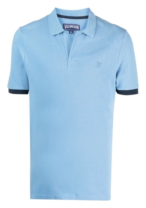 Vilebrequin Palatine organic-cotton polo shirt - Blue