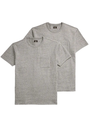 Ralph Lauren RRL cotton T-shirts (pack of two) - Grey