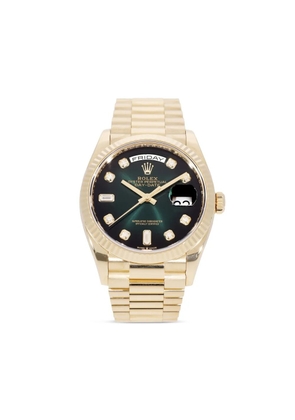 Rolex 2019 pre-owned Day-Date 36mm - Green