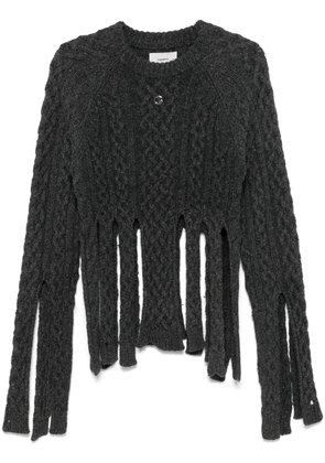 Coperni distressed sweater - Grey