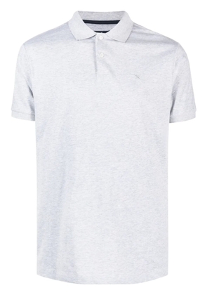 Hackett logo-embroidered cotton polo shirt - Grey