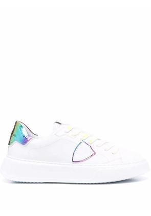 Philippe Model Paris Temple Veau Metal low-top sneakers - White