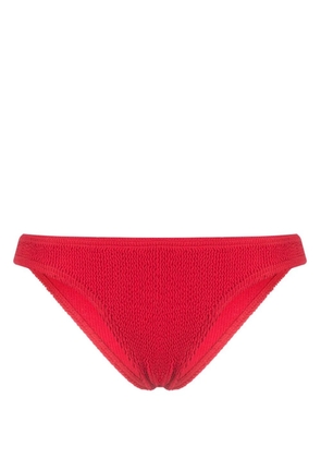 Bond-eye Bond seersucker bikini bottoms - Red