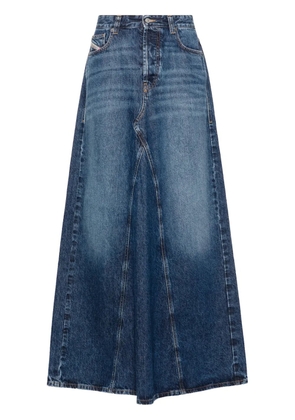 Diesel De-Pago maxi denim skirt - Blue