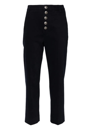 DONDUP Nima logo-plaque trousers - Blue