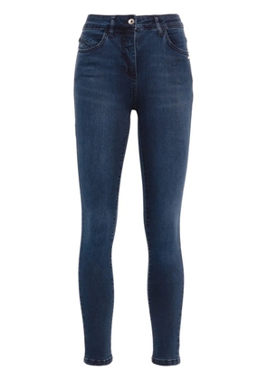 Patrizia Pepe logo-plaque jeans - Blue