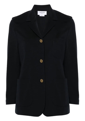 Thom Browne wool single-breasted blazer - Blue