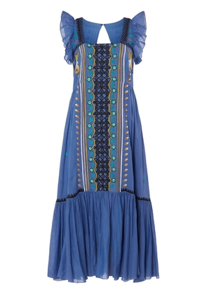 Temperley London Florentine dress - Blue