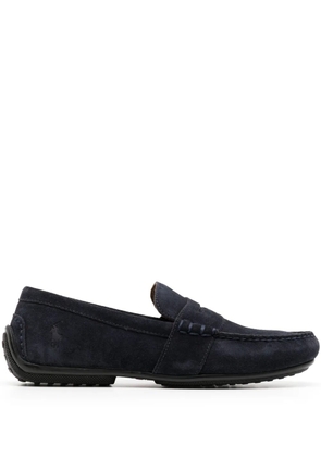 Polo Ralph Lauren penny-slot calf-leather loafers - Blue