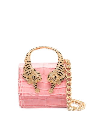 Roberto Cavalli small Roar leather bag - Pink