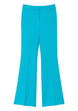 TWINSET cady flared trousers - Blue
