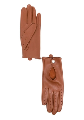 DENTS Thruxton leather driving gloves - Brown