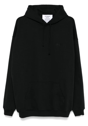 VETEMENTS inside out hoodie - Black