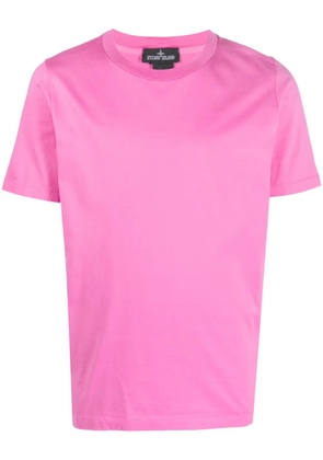 Stone Island Shadow Project graphic-print cotton T-shirt - Pink