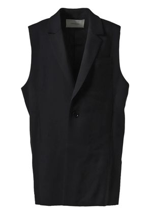 ENTIRE STUDIOS single-breasted waistcoat - Black