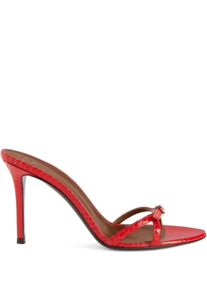 Giuseppe Zanotti 90mm Ophelia Buckle sandals - Red