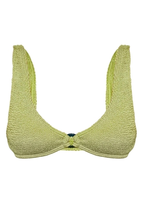 Bond-eye Ring Scout bikini top - Green