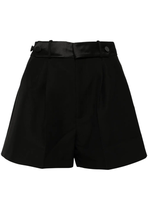 Dice Kayek high-waisted shorts - Black