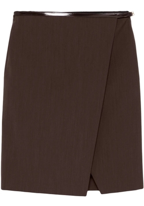 Philosophy Di Lorenzo Serafini wrap skirt - Brown