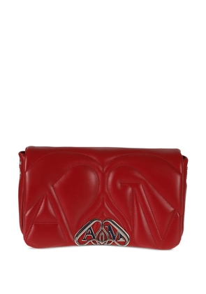 Alexander McQueen small Seal clutch bag - Red