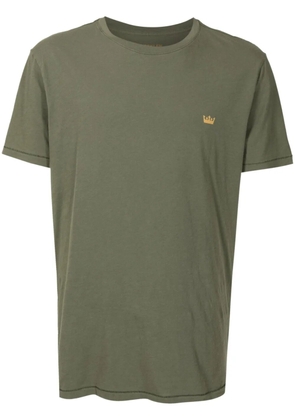 Osklen logo-print cotton T-shirt - Green