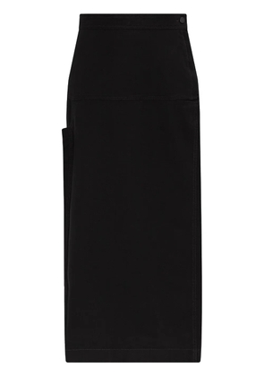 LEMAIRE high-waisted skirt - Black