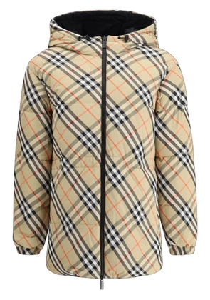 Burberry checked jacket - Black
