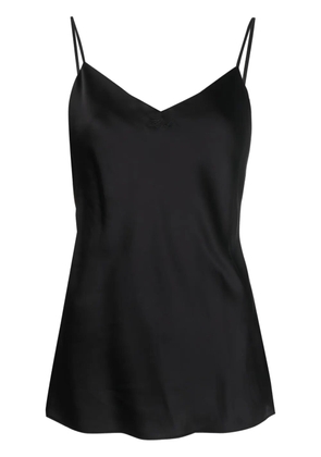 Karl Lagerfeld satin camisole top - Black