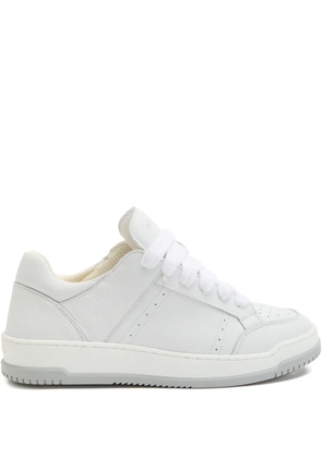 NUMERIS Arena leather sneakers - White
