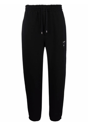 GmbH logo-leg track pants - Black