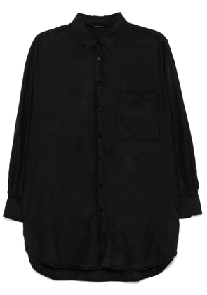 Transit spread collar shirt - Black