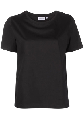 Calvin Klein round-neck short-sleeved T-shirt - Black