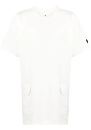 Y-3 logo-patch short-sleeve T-shirt - White