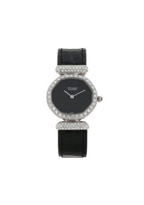 Van Cleef & Arpels Pre-Owned 1970 pre-owned x Gérald Genta 24mm - Black
