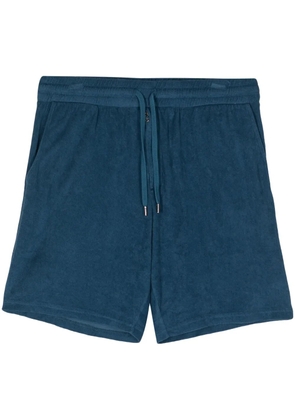 Frescobol Carioca towelling-finish deck shorts - Blue