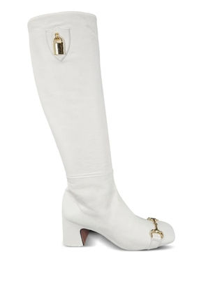 Madison.Maison 50mm Lock boots - White