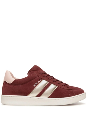 Bally Tennis suede sneakers - Red