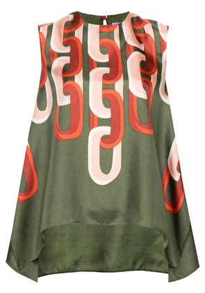 La DoubleJ San Carlo silk blouse - Green