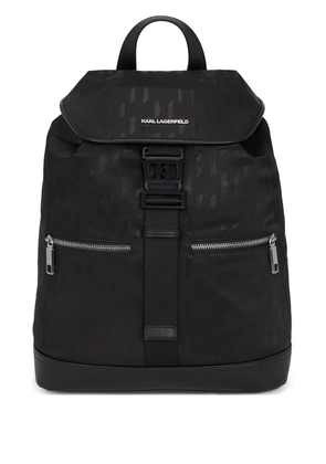 Karl Lagerfeld K/monogram backpack - Black