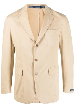 Polo Ralph Lauren notched-lapel single-breasted blazer - Neutrals