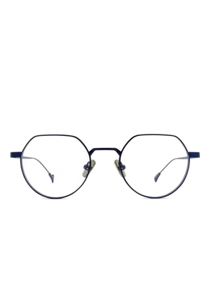 Eyepetizer Tony geometric-frame glasses - Blue