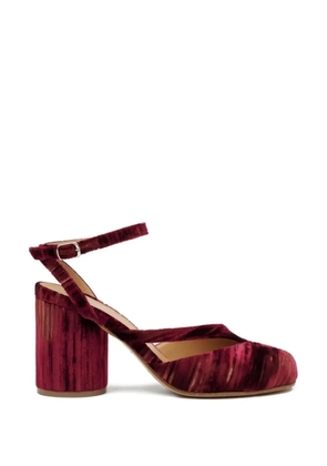 Maison Margiela 80mm Tabi ankle-strap sandals - Red