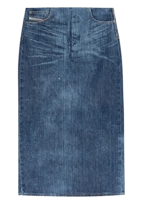 Diesel De-Pra-S3 midi skirt - Blue
