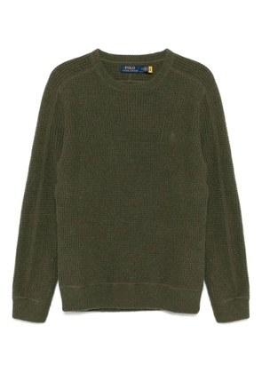 Polo Ralph Lauren Waffle-Knit Wool-Alpaca sweater - Green