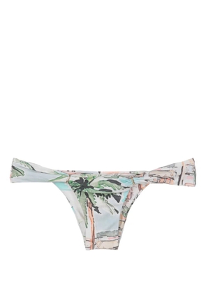 Lenny Niemeyer graphic-print bikini bottoms - Neutrals