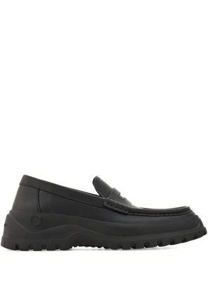 Ferragamo penny loafers - Black