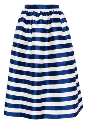 Kimhekim striped flared skirt - Blue