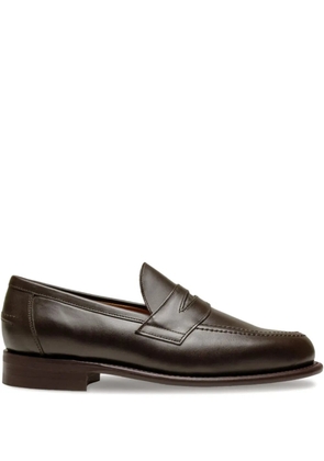Sanders penny loafers - Brown
