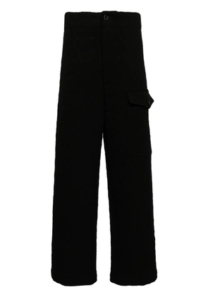 Uma Wang quilted cropped trousers - Black